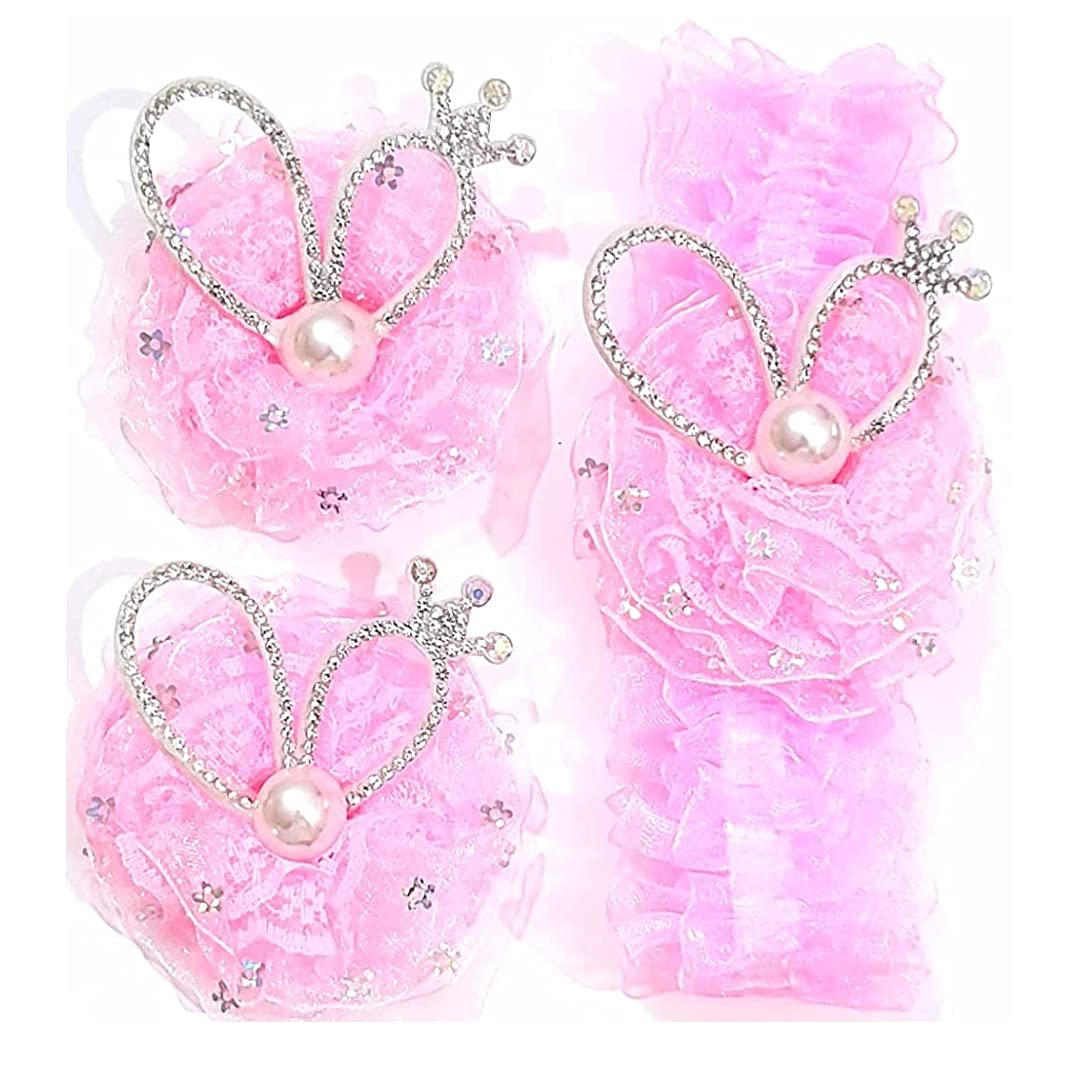 HOMEMATES multi-coloured baby girl kids hairband headbands knot elastic hair band hair accessories 3 PCS - PINK-4 (B0924FL689) Amazon Price History, Amazon Price Tracker