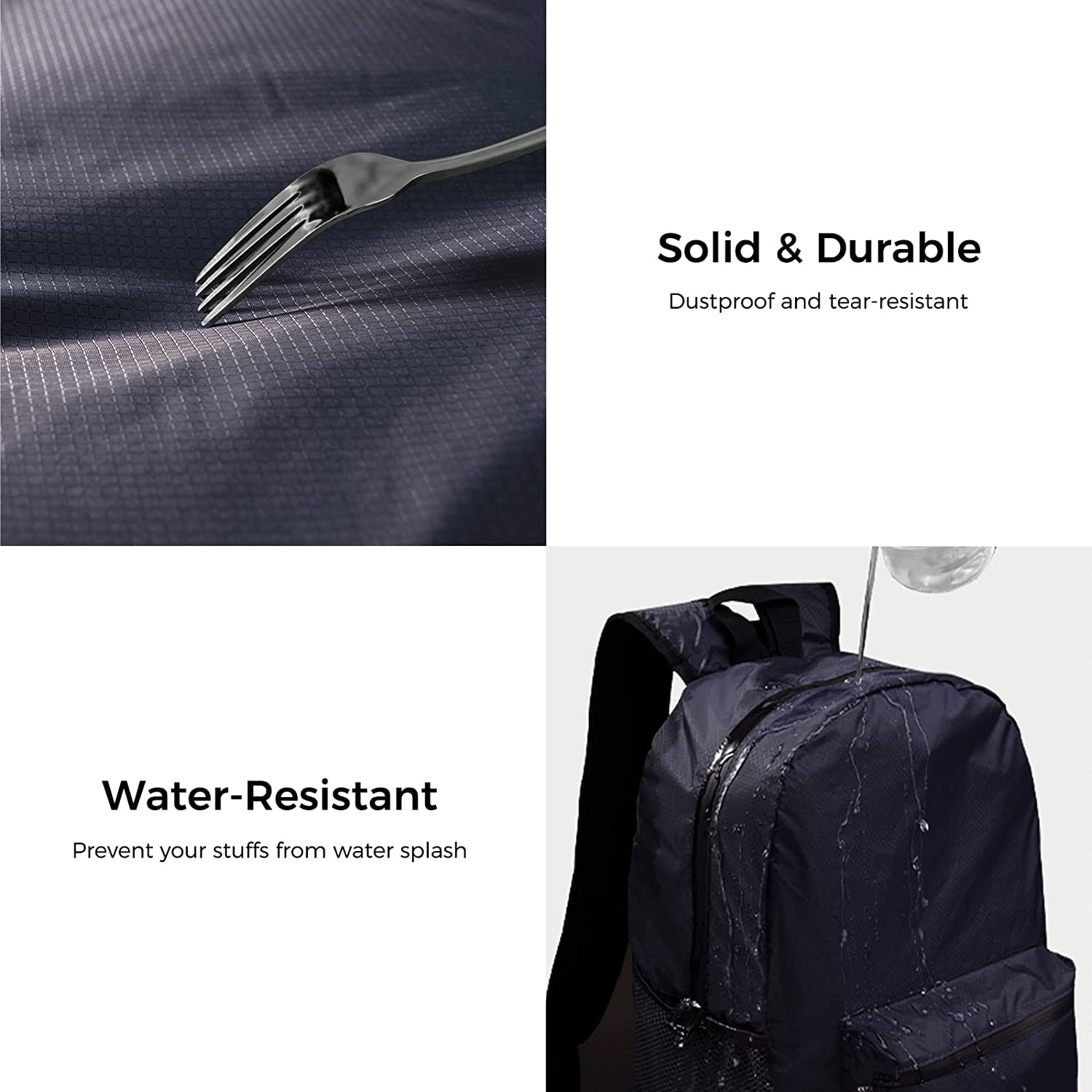 pack all Zaino leggero da 18 litri, Evelina, taglia unica