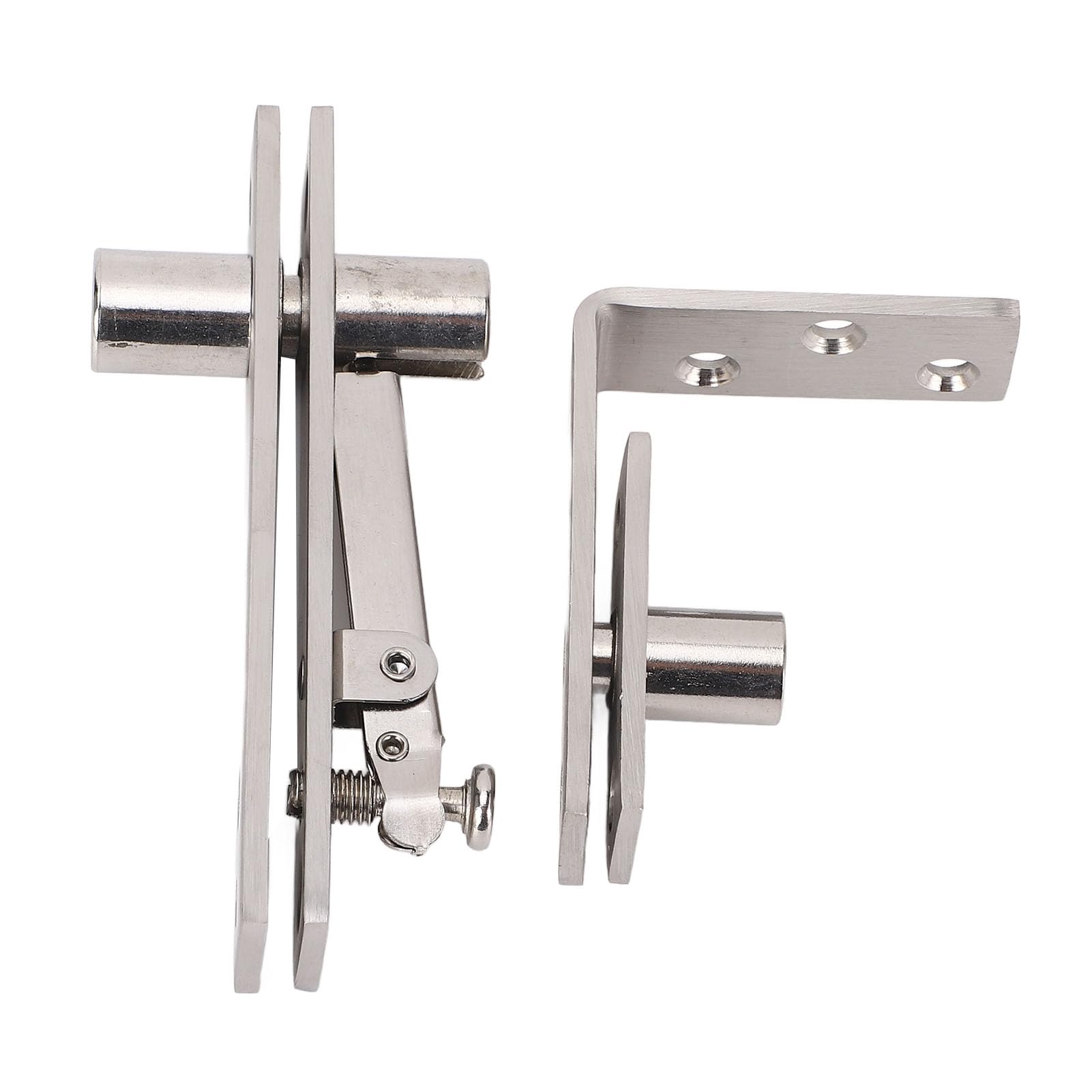TYTOGE Door Pivot Hinge 180 Degree Rotation 300LBS Load Bearing Concealed Door Pivot Hinge with Buffer Bead for Bookshelves