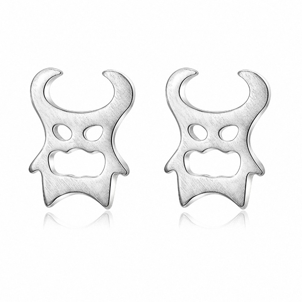 Ashley JewellerSterling Silver Cute Devil Stud Earrings