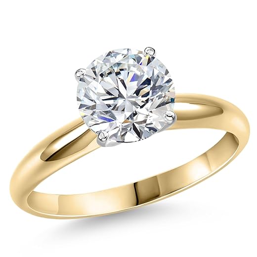 Gem Stone King IGI Certified Engagement Ring