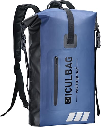 Mochila impermeable para mujeres y hombres, bolsas secas Waterprof para kayak, canotaje, viajes, senderismo, camping, bolsa seca 20L