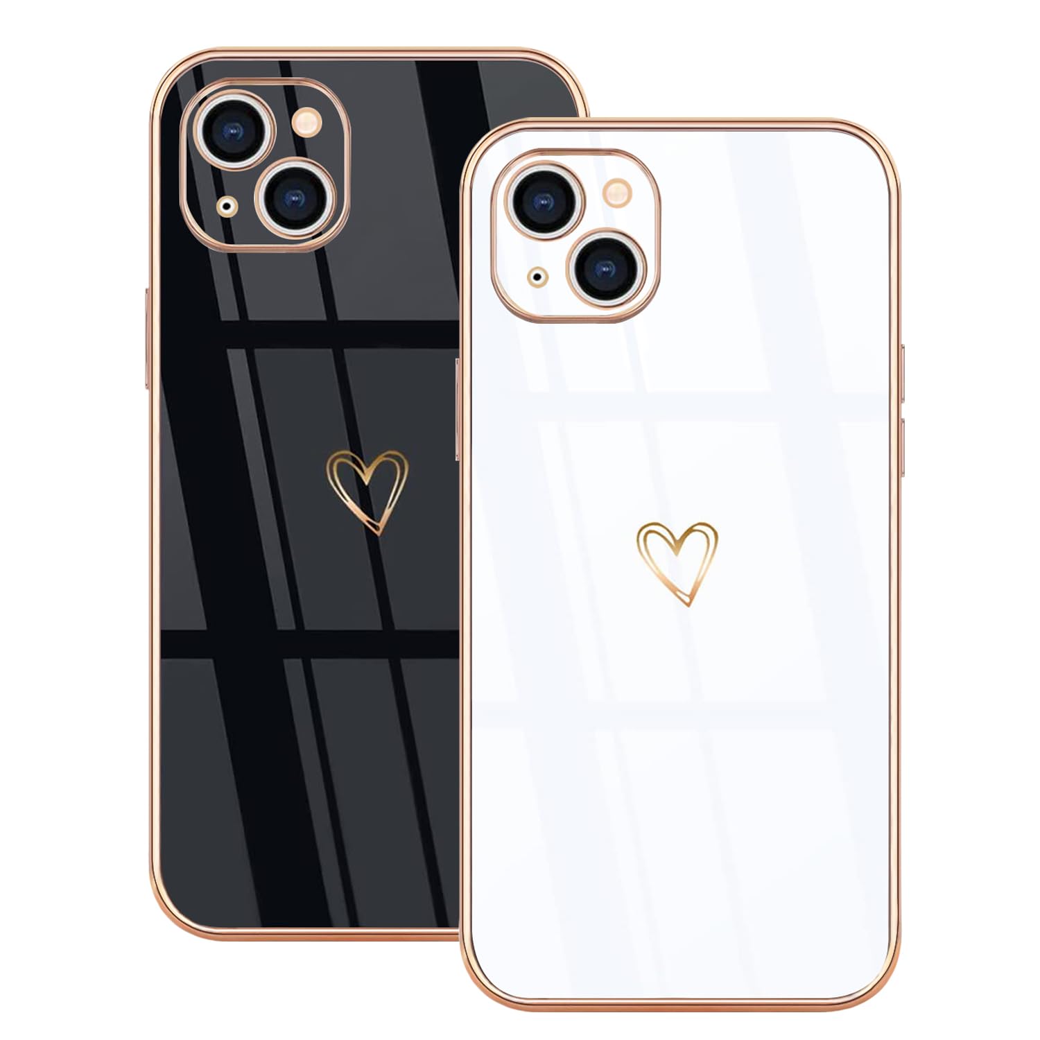 Custodia Per Telefono Di Lusso Con Placcatura Elettrolitica A Forma Di - Foto 6