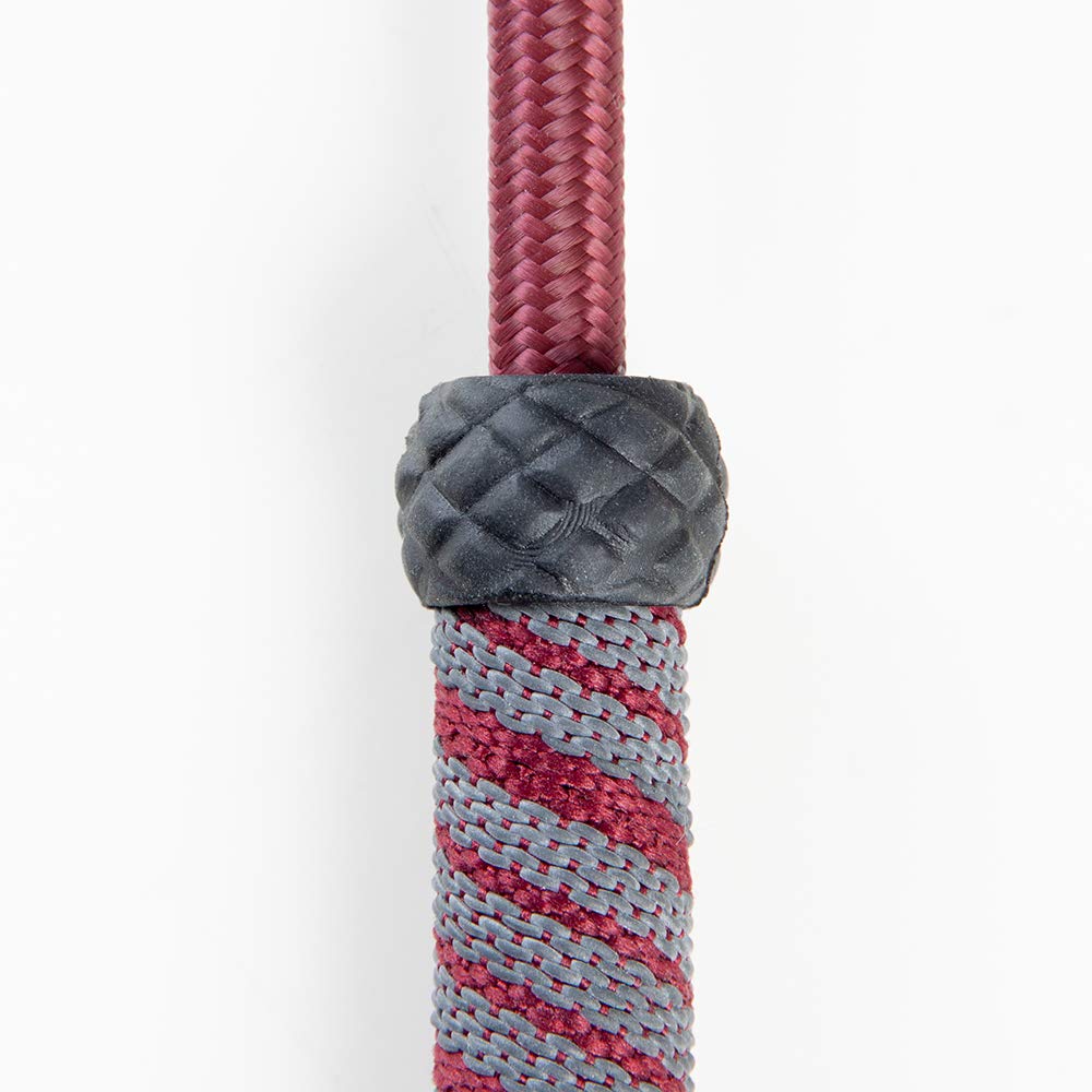 PFIFF Fusta de Doma 110 cm Núcleo de Fibra de Vidrio Mango de Goma Bicolor Burdeos
