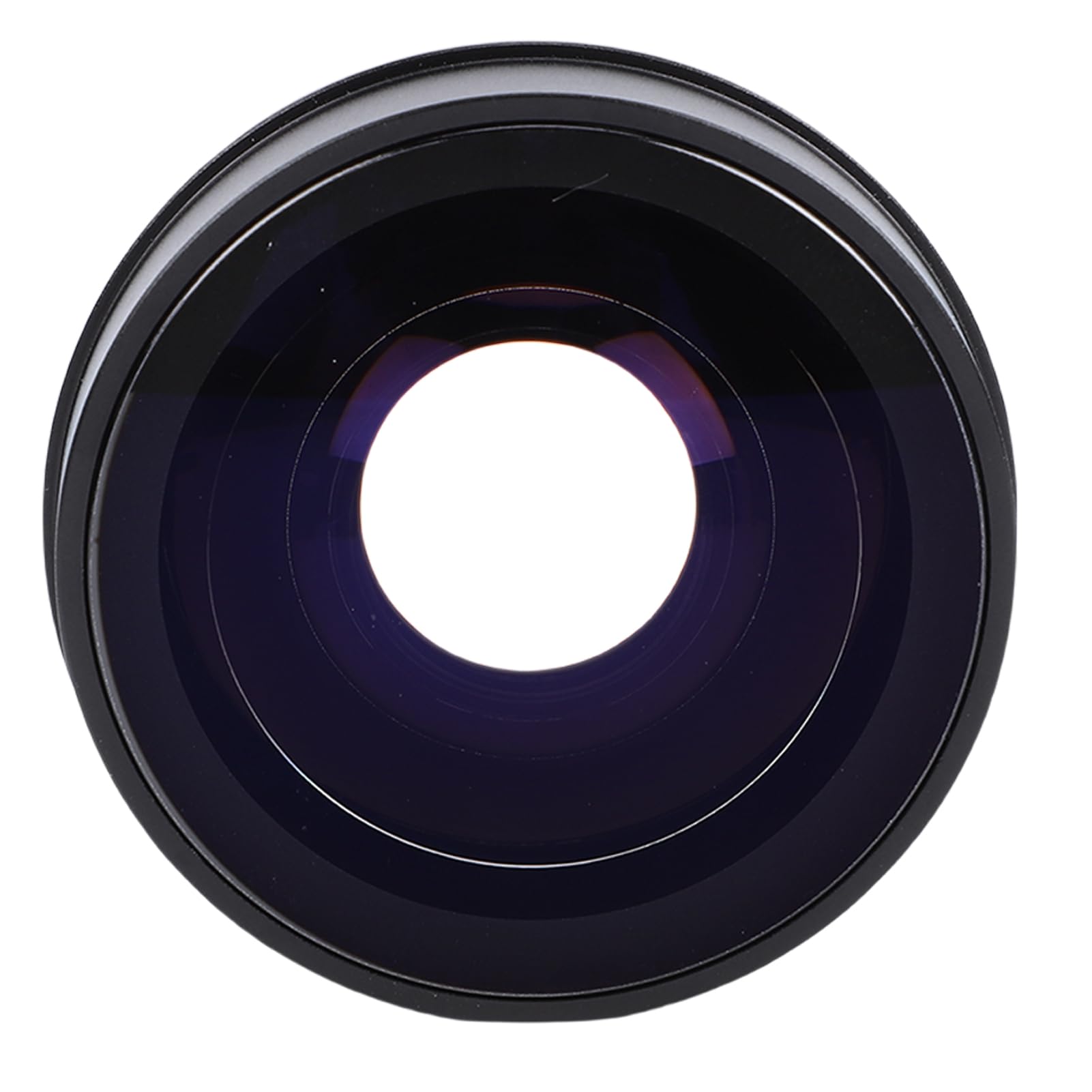 Tbest Obiektyw Typu „rybie oko” ze Stopu Aluminium, Szkło Optyczne, Szeroki Kąt 0,2 X 37 Mm