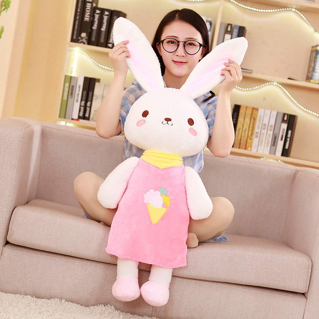 Amazon.co.jp: ウサギ ウサちゃん ぬいぐるみ 抱き枕 動物