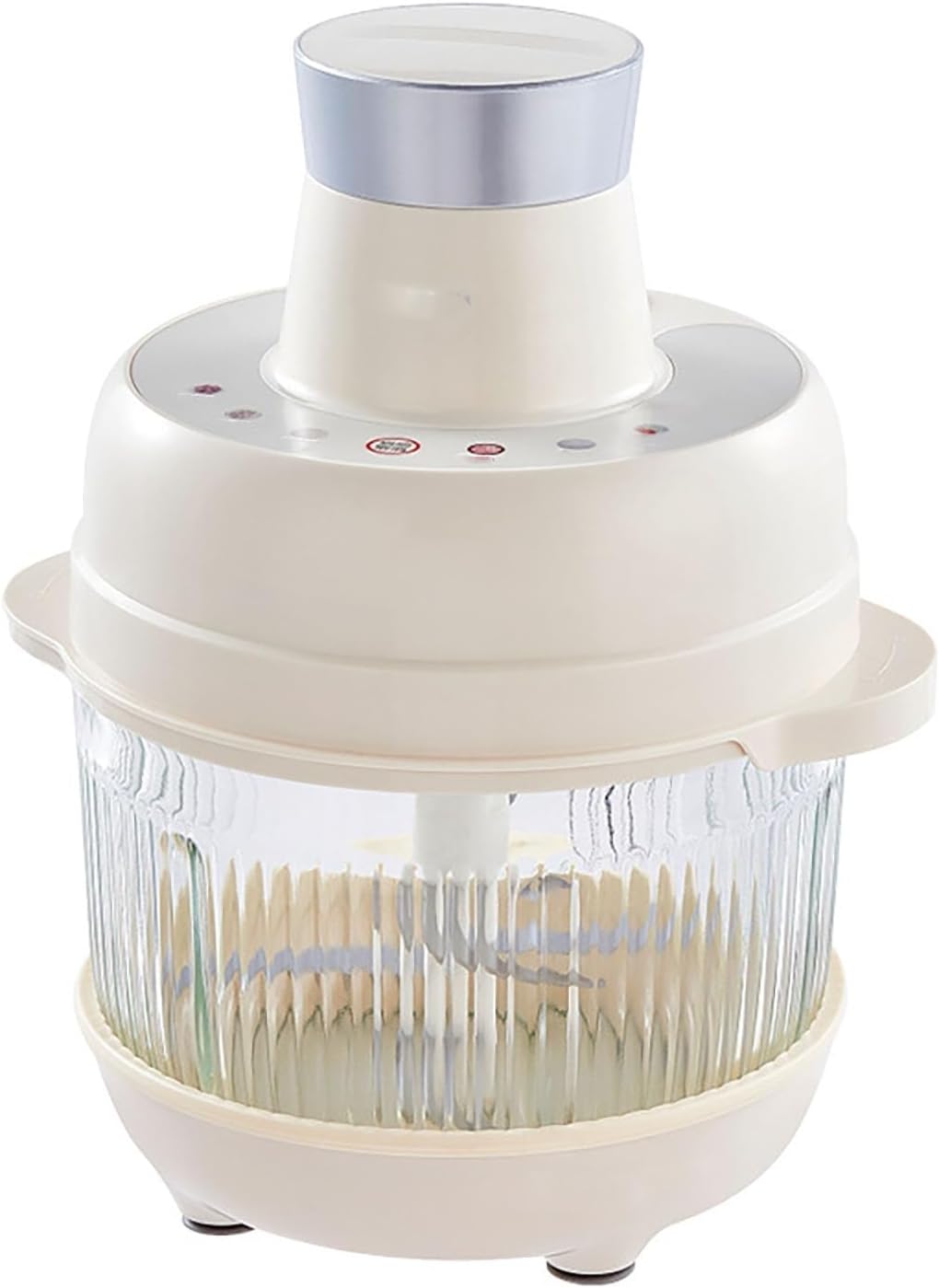 5L Smart Touch Control Meat Grinder Dough Mixer,500W Multifunctional Food Processor with Intelligent Touch Control,3 Meat Texture Settings, for Mixing, Grinding,Juicing