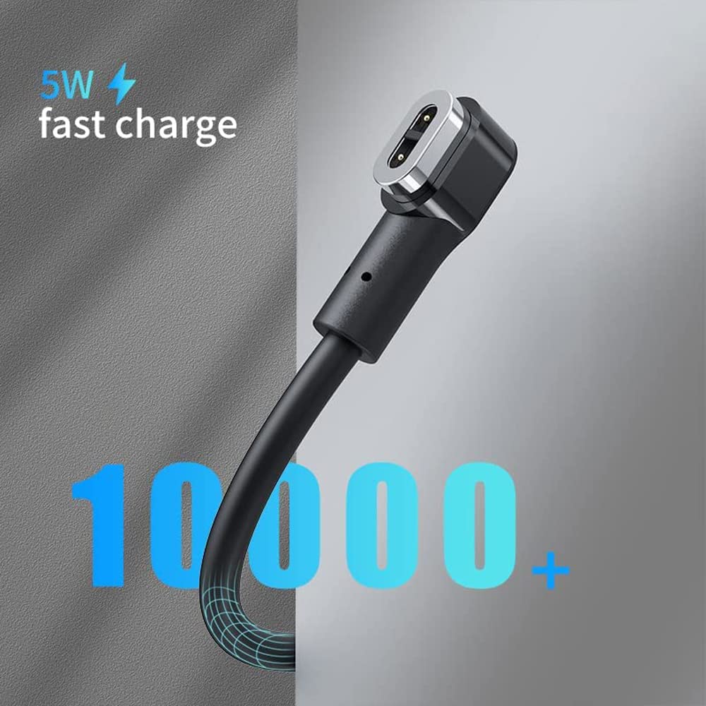 2-Pack Magnetic USB-C Charging Cable For Shokz Headphones - Compatible With OpenRun Pro & More
