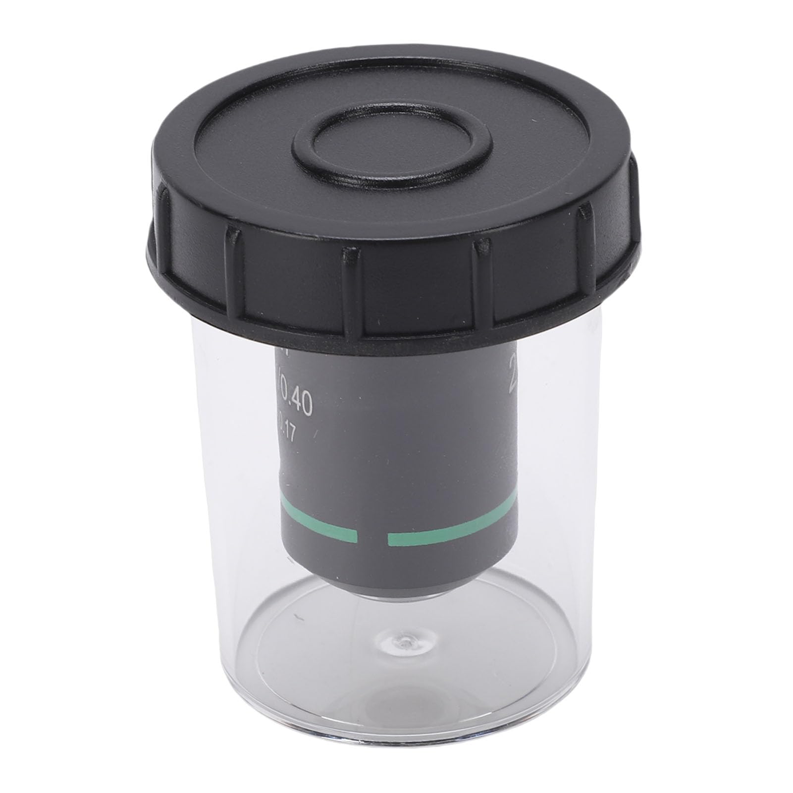 Cocoarm Obiettivo per Microscopio Piano Infinity, Lente per Microscopio Biologico RMS in Vetro Ottico, Filettatura da 20,2 Mm, Immagini Nitide, Visione Ampia, Ingrandimento Multiplo per Studenti di