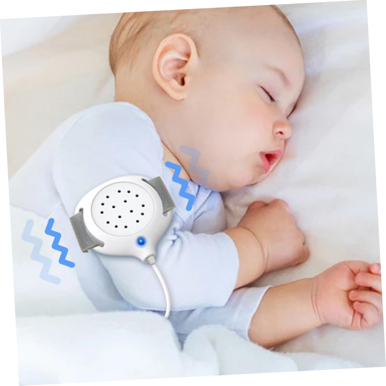 Alarme Énurésie Nocturne Vibration Forte pour Garçons Capteur D'urine Abs pour Apprentissage Propreté Couleur Aléatoire et Garçon et Filles en Sommeil Profond