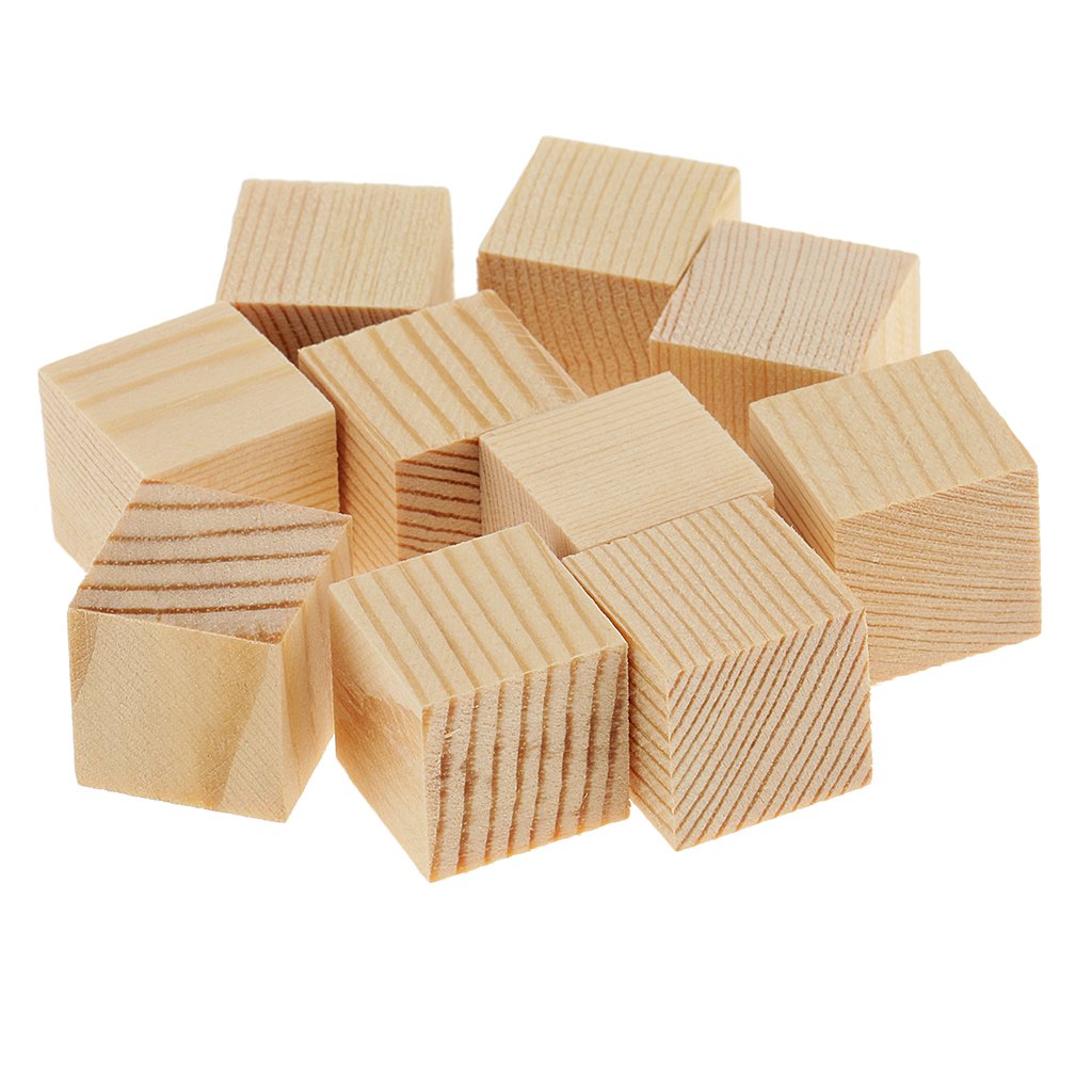 Amazon.co.jp: Homyl 木製 立方体 ブロック パズル 未完成 工芸品