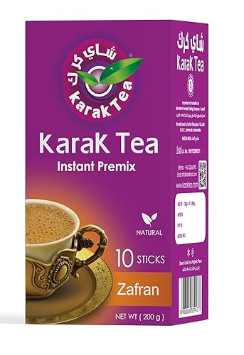 KARAK té con azafrán, cardamomo o jengibre