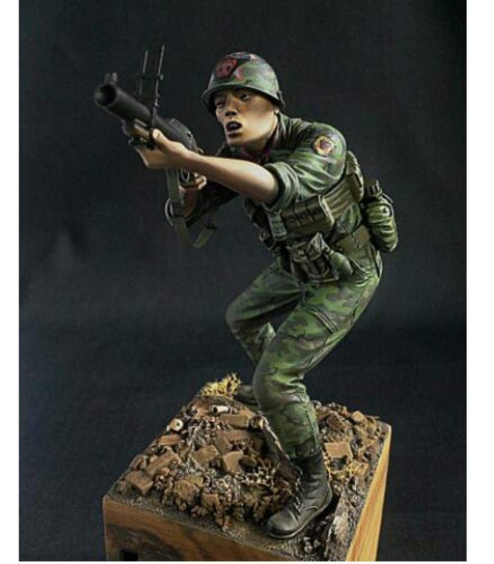 Figurine miniature ranger 1/16 pour réussir vos peintures sur modèle résine sans socle