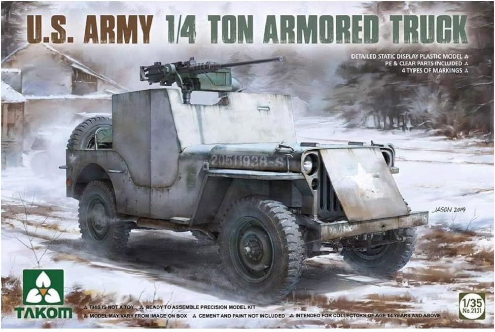 TAKOM TAK2131 2131 U.S. Army 1/4 ton Armored Truck 1:35