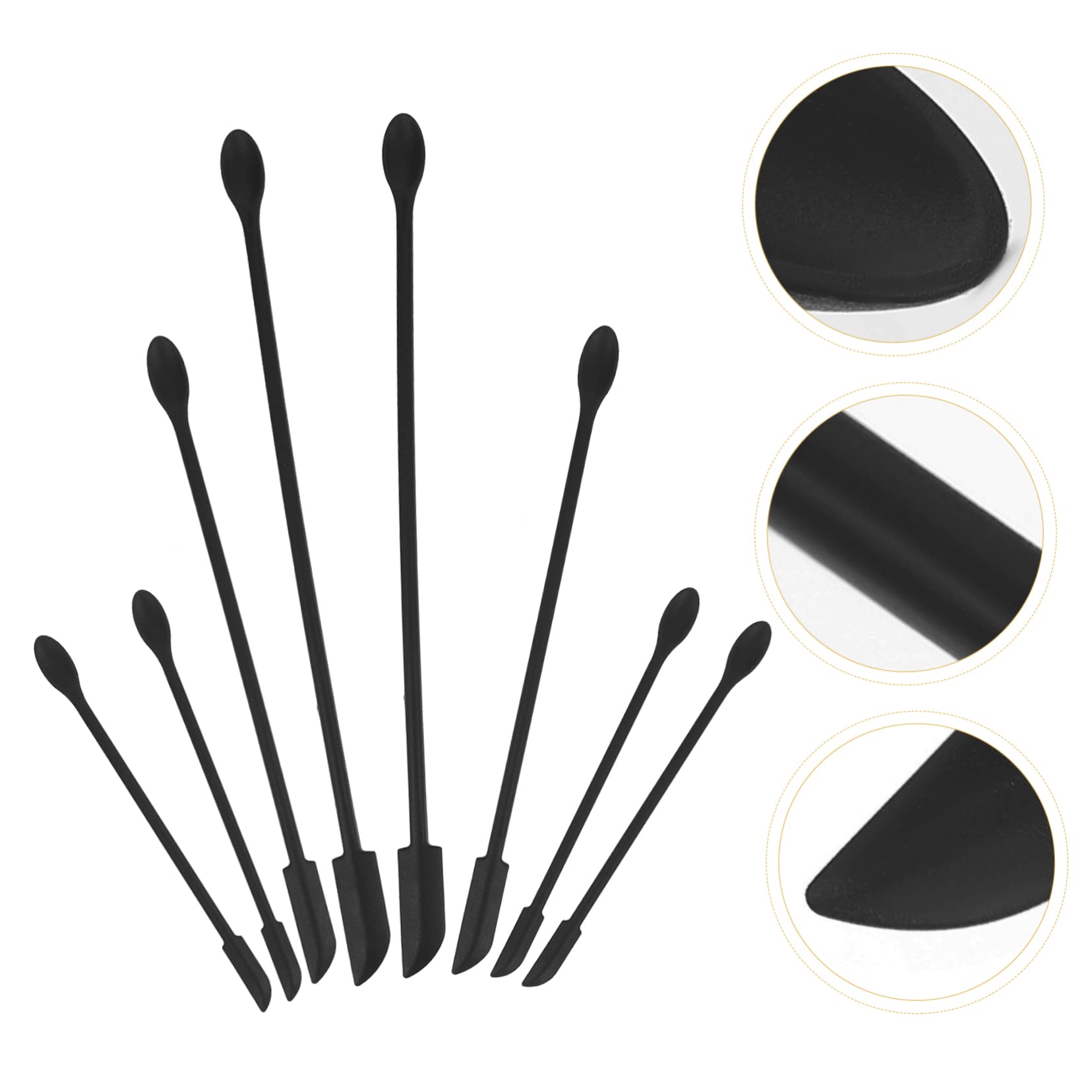 DECHOUS 24piezas Espátula De Para Maquillaje y Cocina De Herramienta Flexible Para Jars y Cosméticos Para y Aplicar y Loción