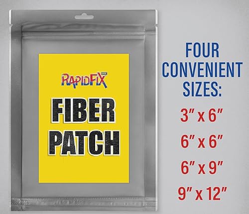 Miniatura 2 de RapidFix - Parche de reparación de fibra UV de 6 x 6 pulgadas 6121966ES