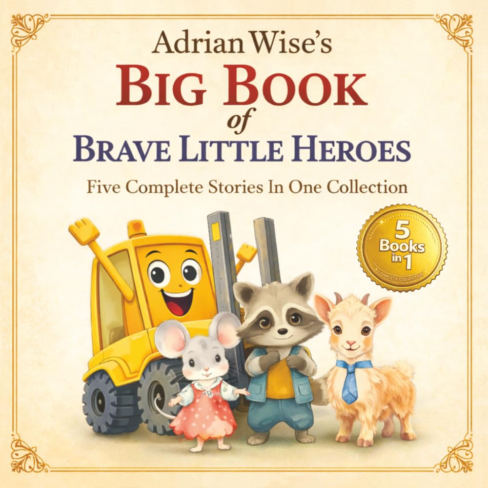 Adrian Wise’s Big Book of Brave Little Heroes: Five Complete Stories in One Collection