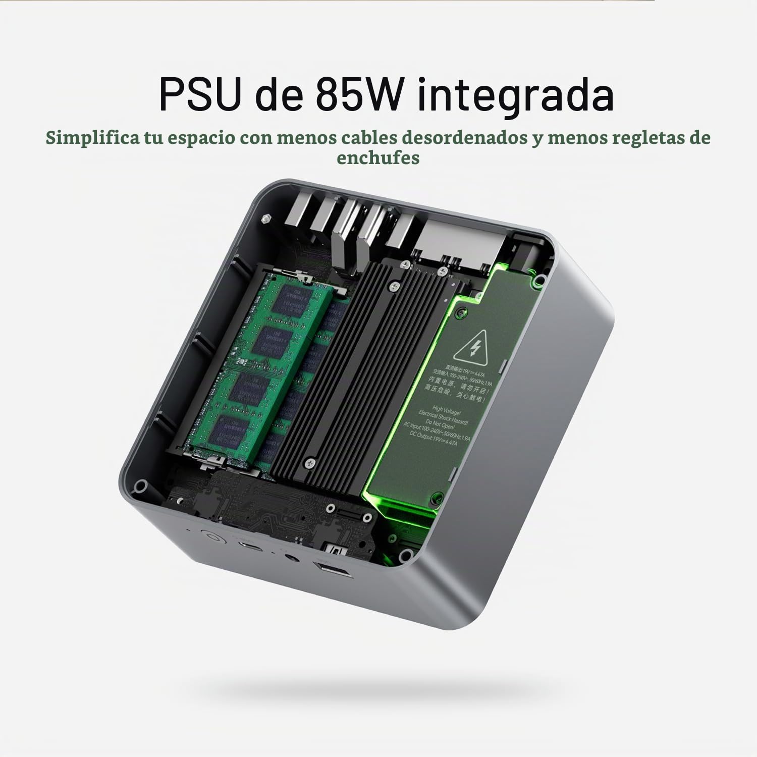 Amazon.com: Beelink EQR5 Mini PC Ryzen 5 5500U 6C/12T, 16G DDR4