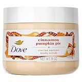 Dove Scrub Cinnamon Pumpkin Pie Exfoliates & Moisturizes Skin 15 OZ