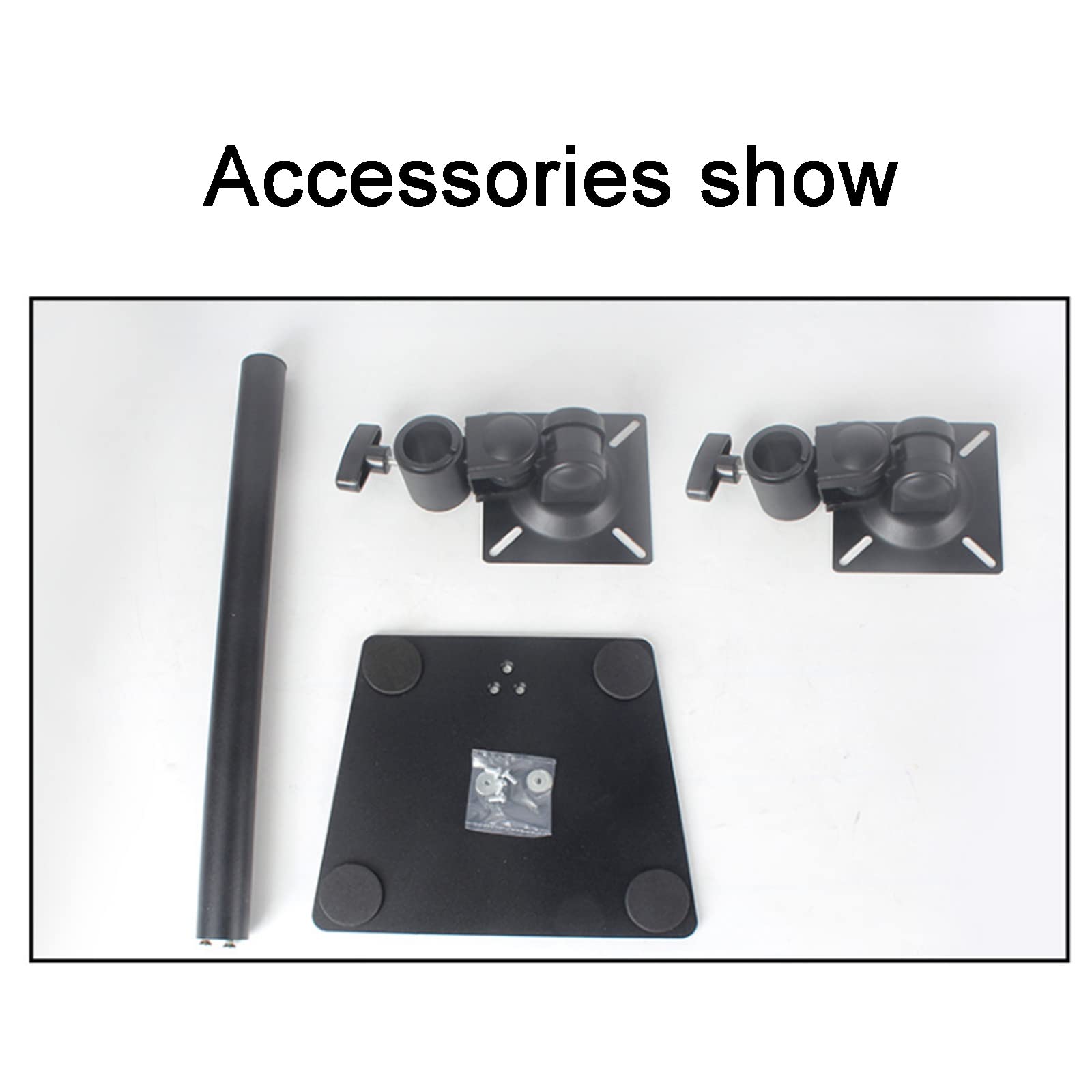 Supporto da Scrivania per Doppio Monitor, Supporto per 2 Monitor, Supporto da Scrivania Autoportante Completamente Orientabile, Adatto A Monitor da 10 A 24 Pollici
