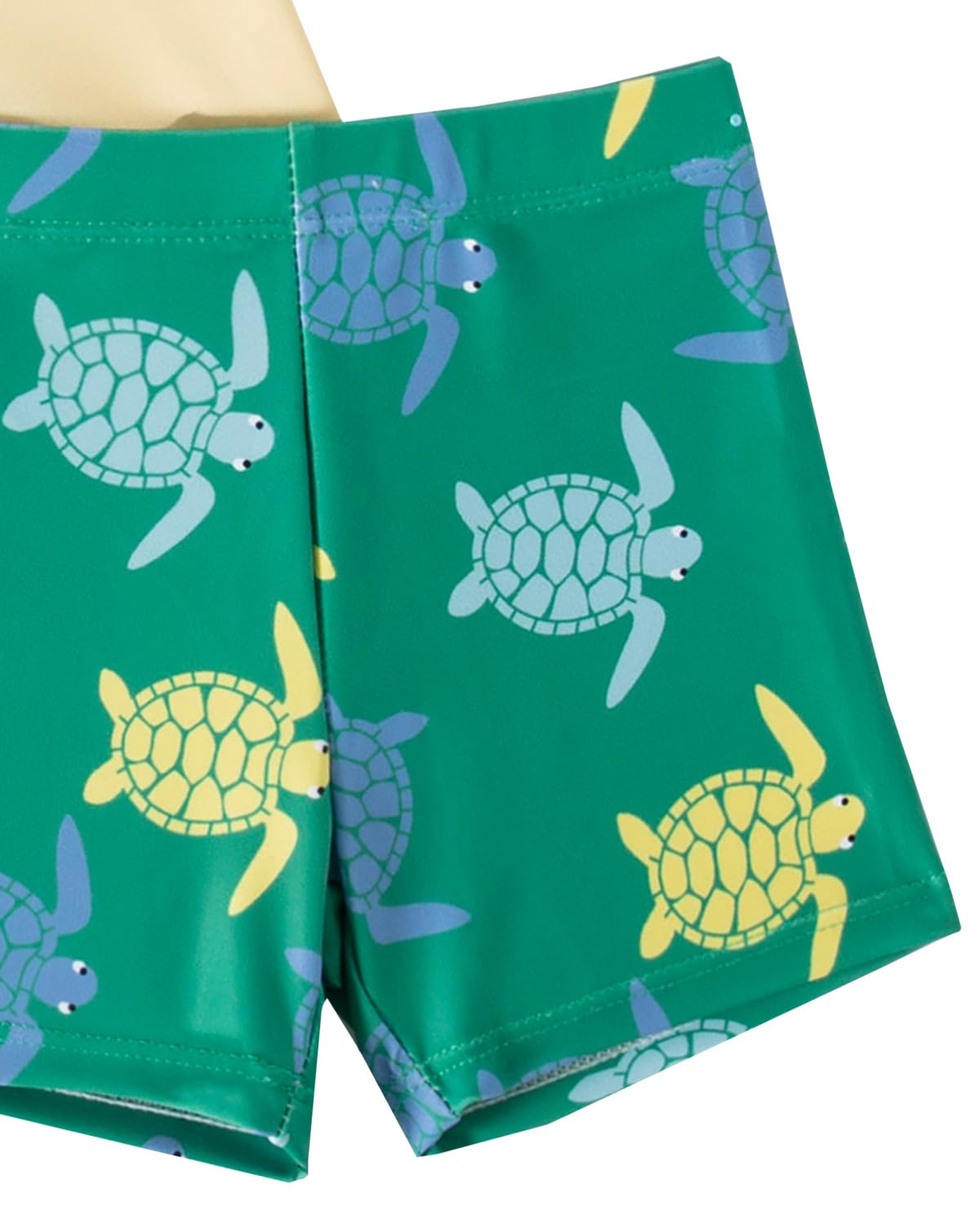 WYTbaby Vêtement UV bébé garçon Maillot de bain deux pièces à manches courtes Maillot de bain Short de bain Vêtement de protection UV 3 mois à 3 ans