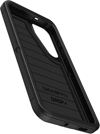 OtterBox Samsung Galaxy S24+ Plus Defender Series Pro Case - Black, Rugged & Durable, with Port Protection, Includes Holster Clip Kickstand