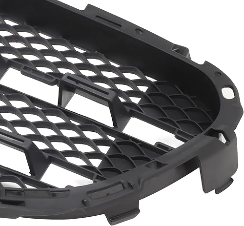 Miniatura 10 de DNA MOTORING Rejilla de malla de diamante estilo fábrica y ranura para insignia compatible con 14 Mercedes-Benz E350  15-17 E400  14-17 E550, cromo,