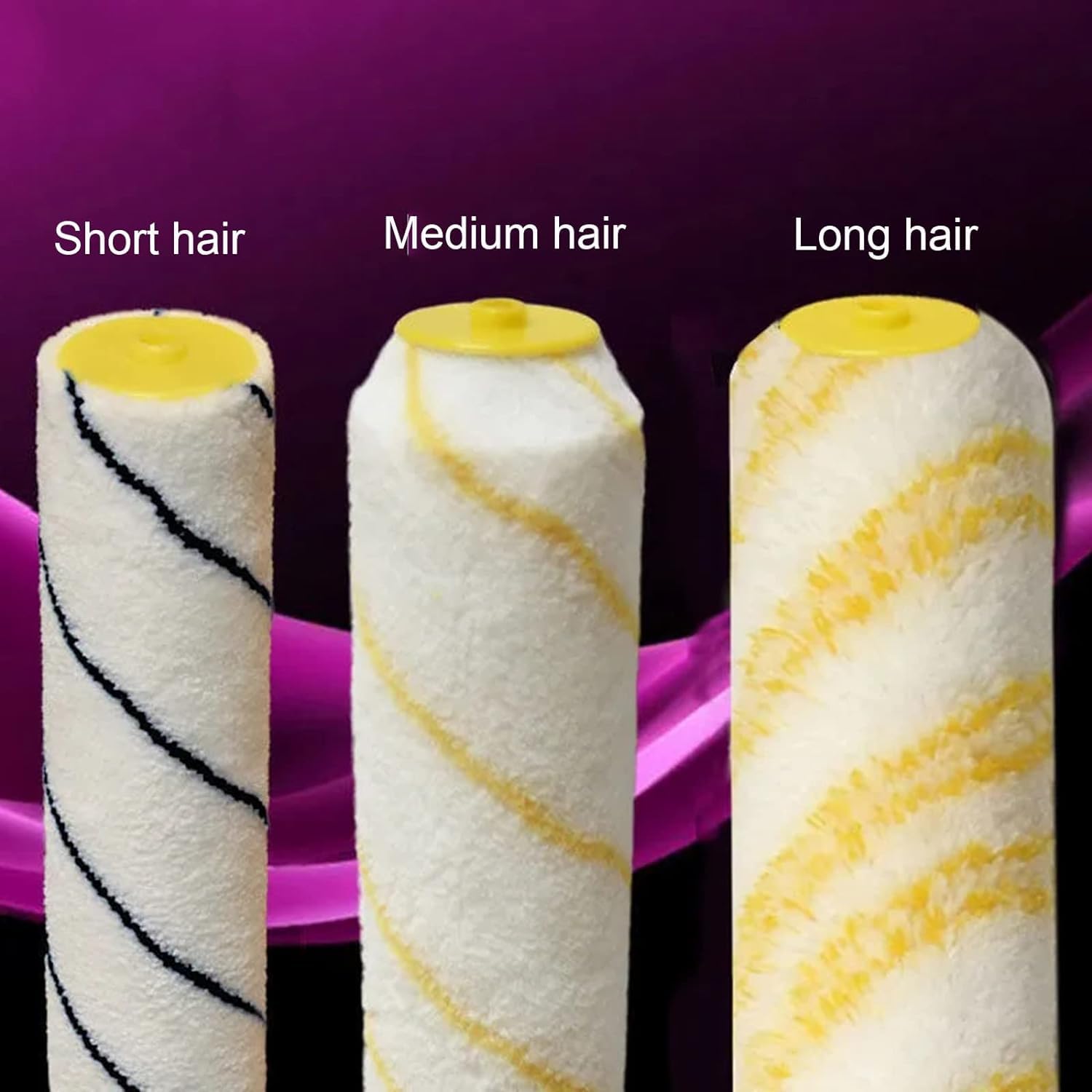 Rullo in microfibra da 50,8 cm, confezione da 2 pezzi, per pittura professionale su pareti e soffitti, per una finitura liscia, ideale per lavori di ristrutturazione domestica e progetti fai da te