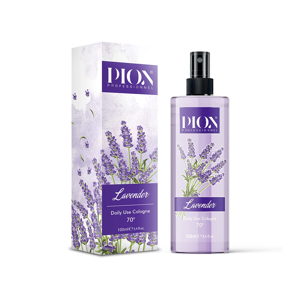 PION Cologne - Luxury Scents, Eau De Cologne, Fragrance For Men & Women (100ml) - Includes Foicy Packaging Lavender Fragrance