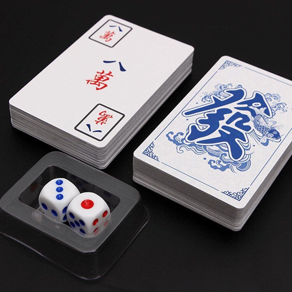 Amazon.co.jp: 麻雀トランプ 麻雀 ソリティア トラベルカード