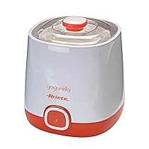Ariete 621 Yogurella – yogurtiera per preparare yogurt classico e yogurt greco – 2 contenitori – potenza 20W – accessorio per yogurt greco