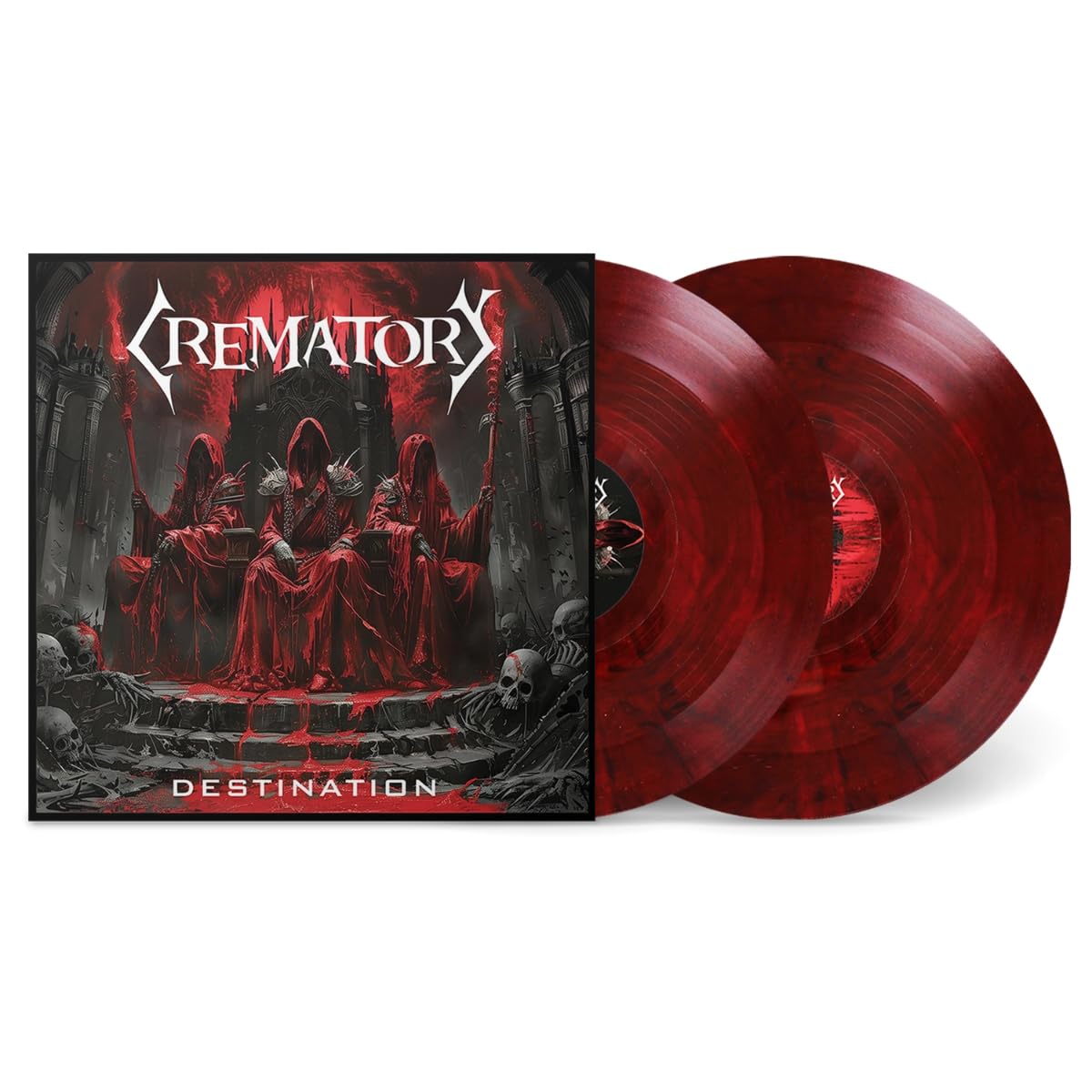 Rock Of Angels Records (Edel) Destination (Red Marbled 2Lp Gatefold)