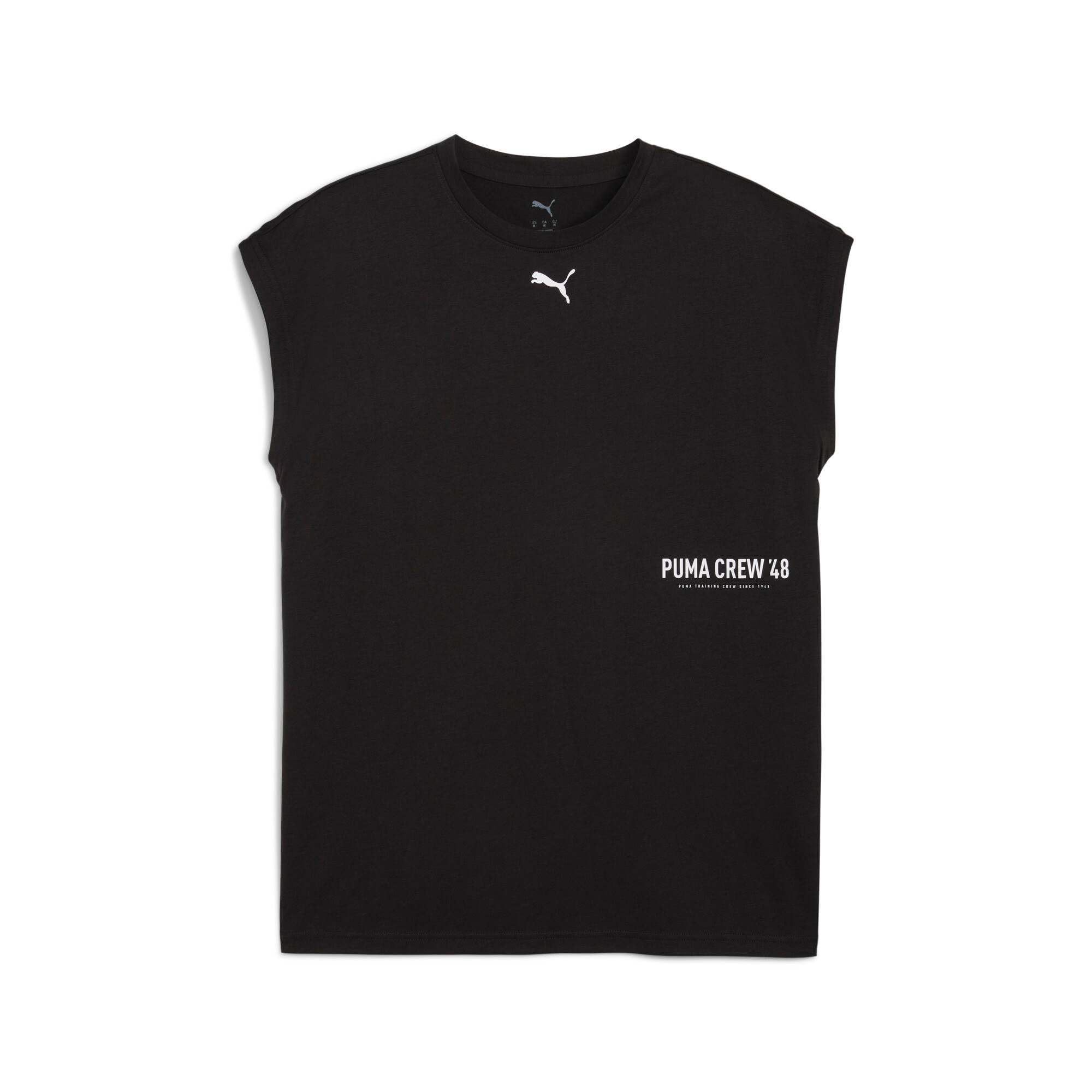 PUMA M Graphic Cutoff Tank Puma Black