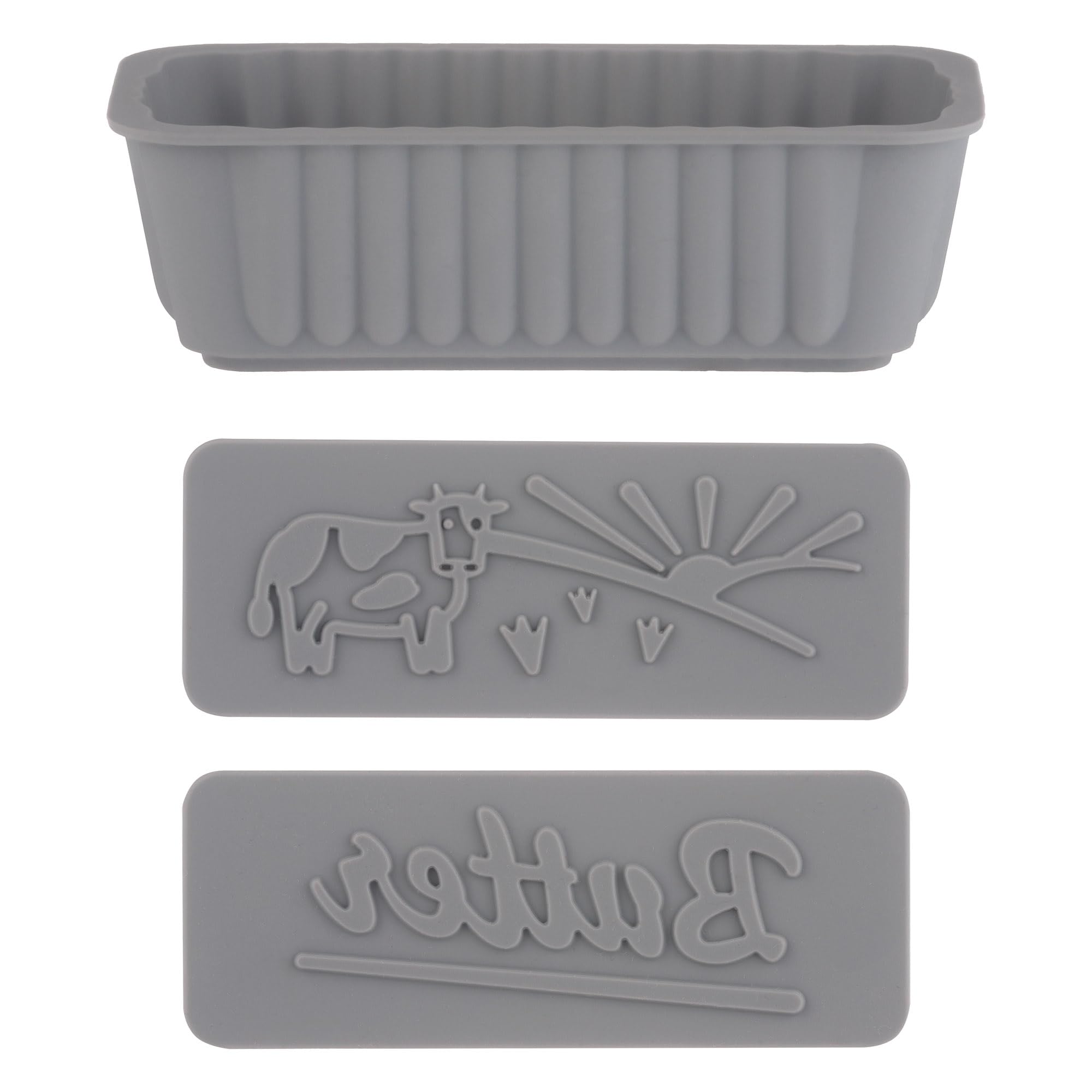 Kilner Butterform Silikon – 2 dekorative Prägeeinsätze