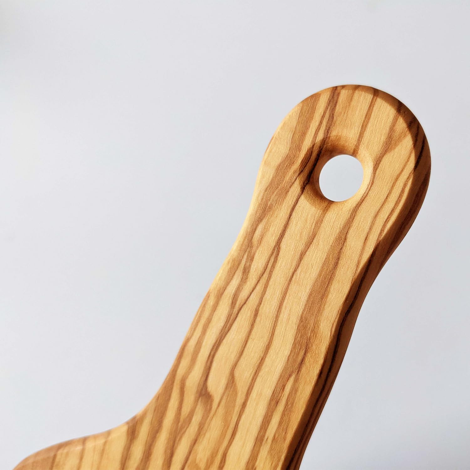 Sanelli Ambrogio 1741.000 krajalnica do trufli faliste ostrze z drewna oliwkowego, brązowe, 23,0 x 9,0 x 2,5 cm