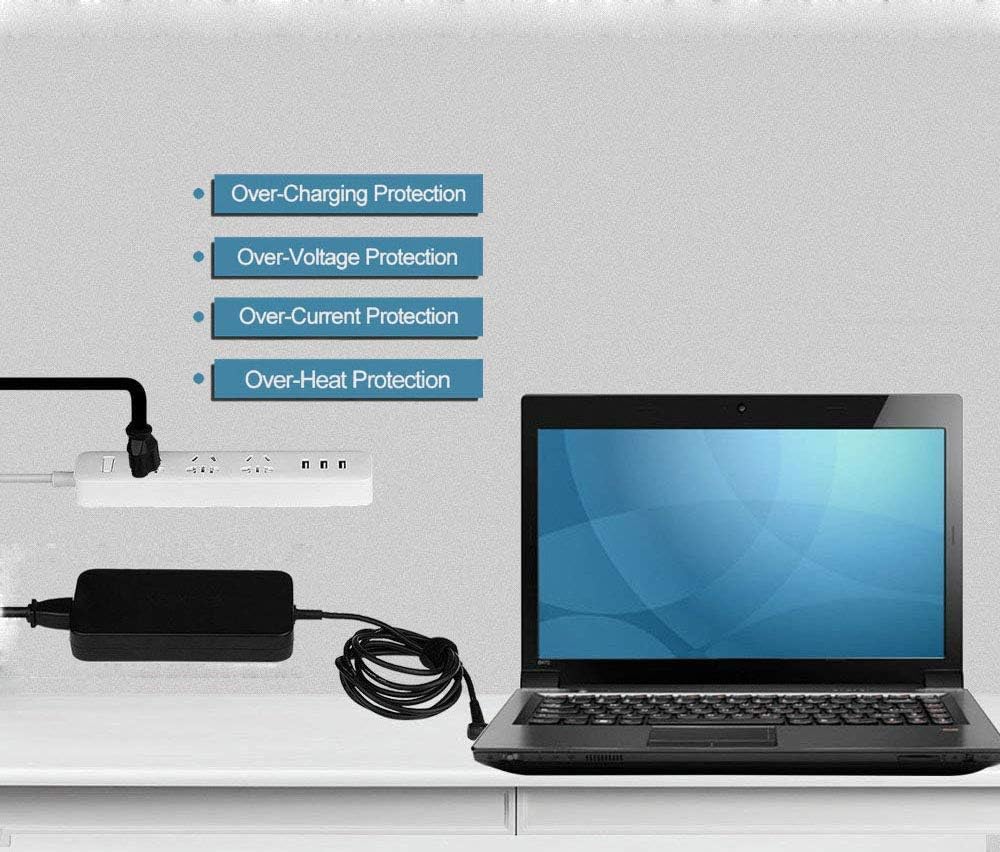 New Laptop Notebook Computer PC AC Adapter Charger Power Cord Supply for Gateway 4025 4025GZ 6020GZ PA-1650-1 PA1650 MX8734 MX8738 MX8739 MX8741 MX8738 MX8739 TC7306u TC7307u