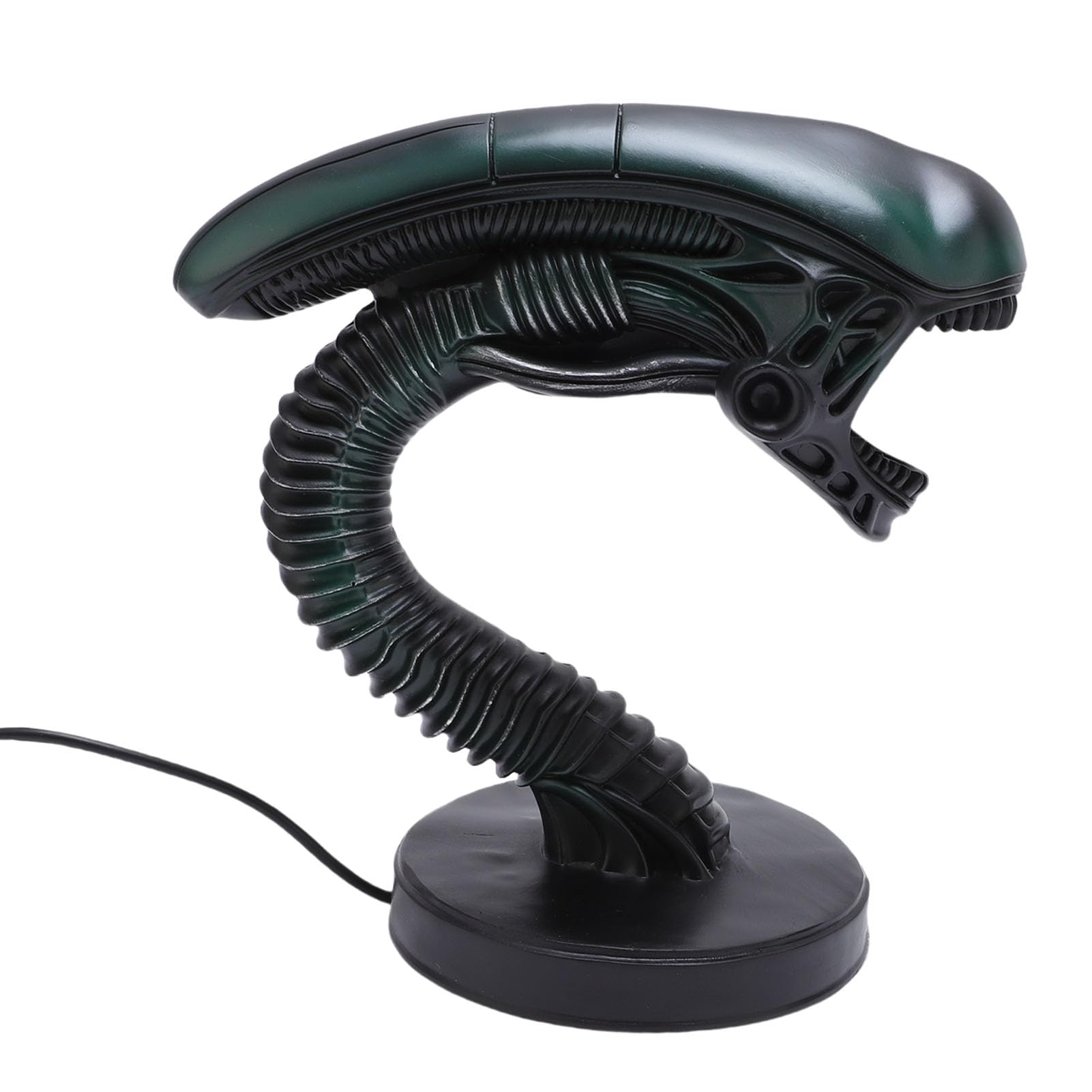 Lampada da Scrivania Aliena, Luce Notturna LED in Resina Idea Regalo Originale per Appassionati Horror Fantascienza Decorazione Camera Ufficio Bambini Adulti Regali Speciali