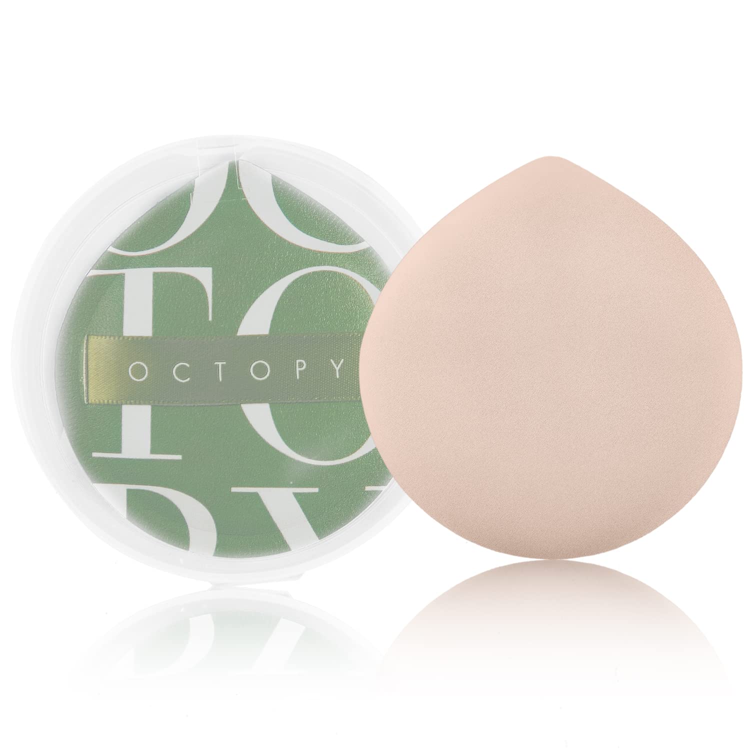 Round Makeup Sponges for Foundation 2 Pcs with 2 Travel Case – Sponges Makeup Blender for Flawless Look, Blending Sponges, Puff Makeup Applicator, Cosmetic Sponges, Beauty Sponge Set
