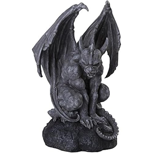 Pacific Giftware Vraskod The Sentinel Stone Gargoyle Sculpture Statue 12 Inch Tall