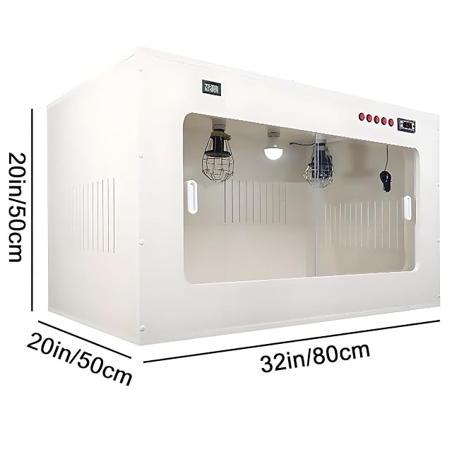 Foto 2 de 8 de Caja incubadora para mascotas, incubadora para cachorros y gatitos, incubadora para gatos con calefacción
