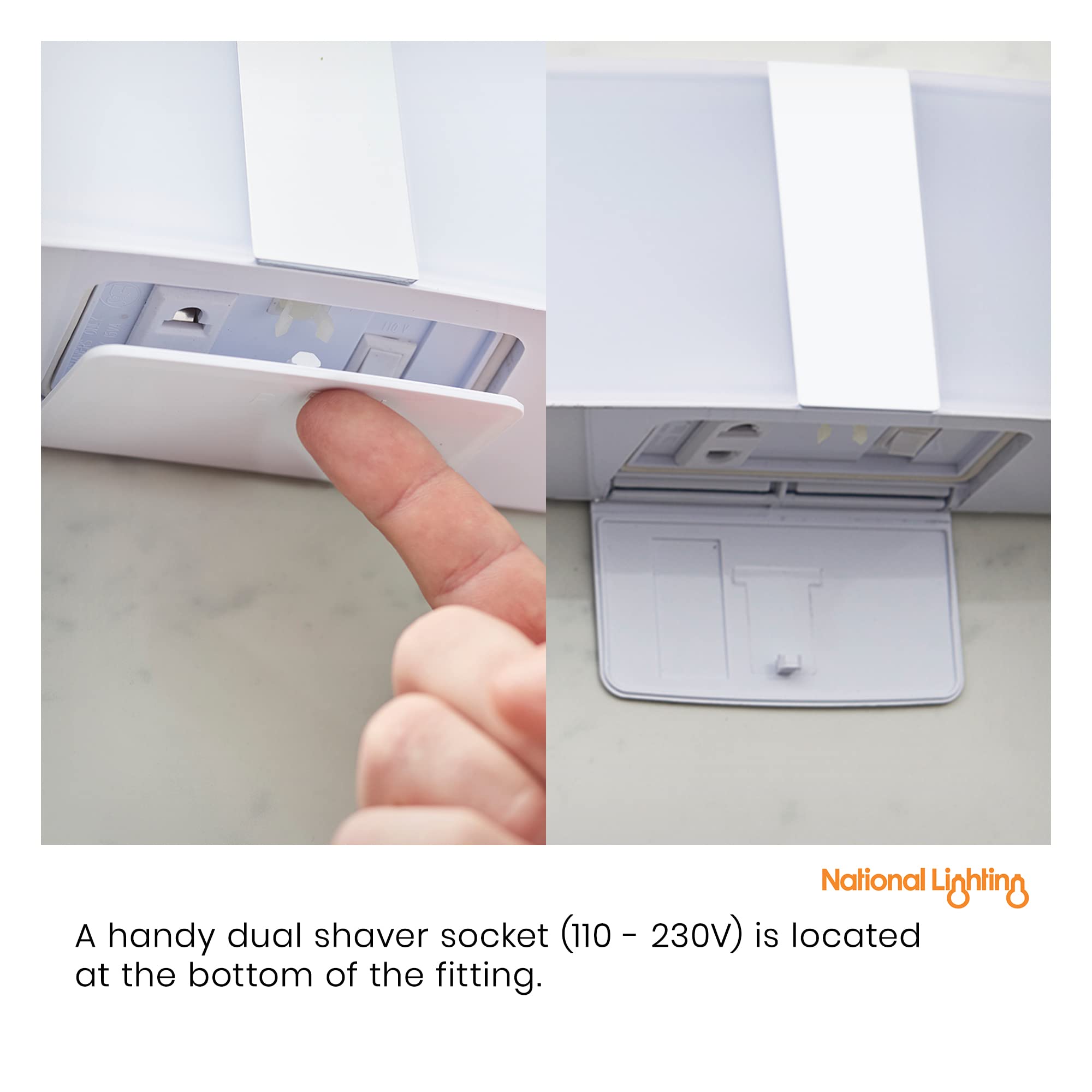 ONAN Bathroom Wall Light IP44 Rated LED Bathroom Shower Room Bathroom