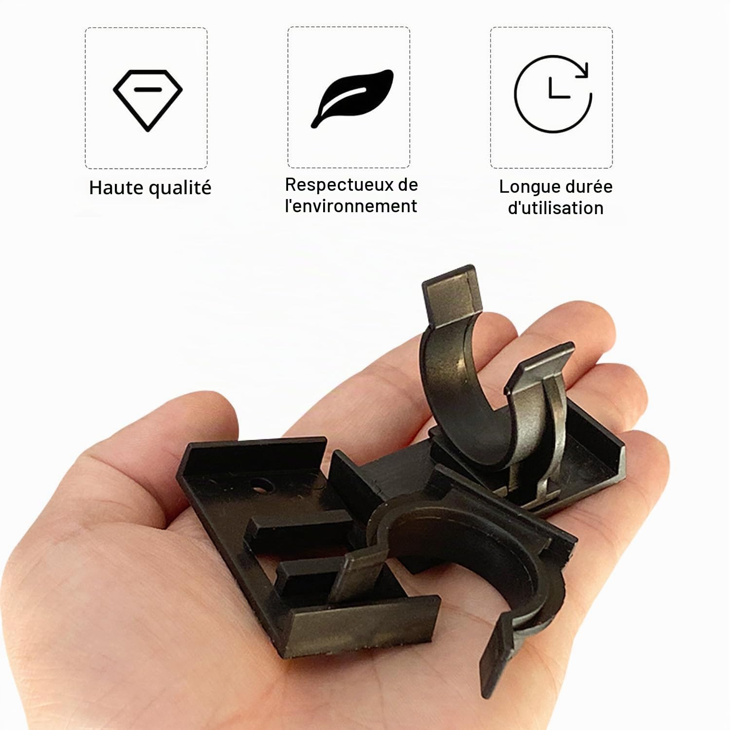 Fixation Plinthe Cuisine 20pcs Clip de Plinthe Cuisine Clips Plinthe Cuisine pour des Plinthes de Meubles de Cuisine 28-32mm (Fixations B)