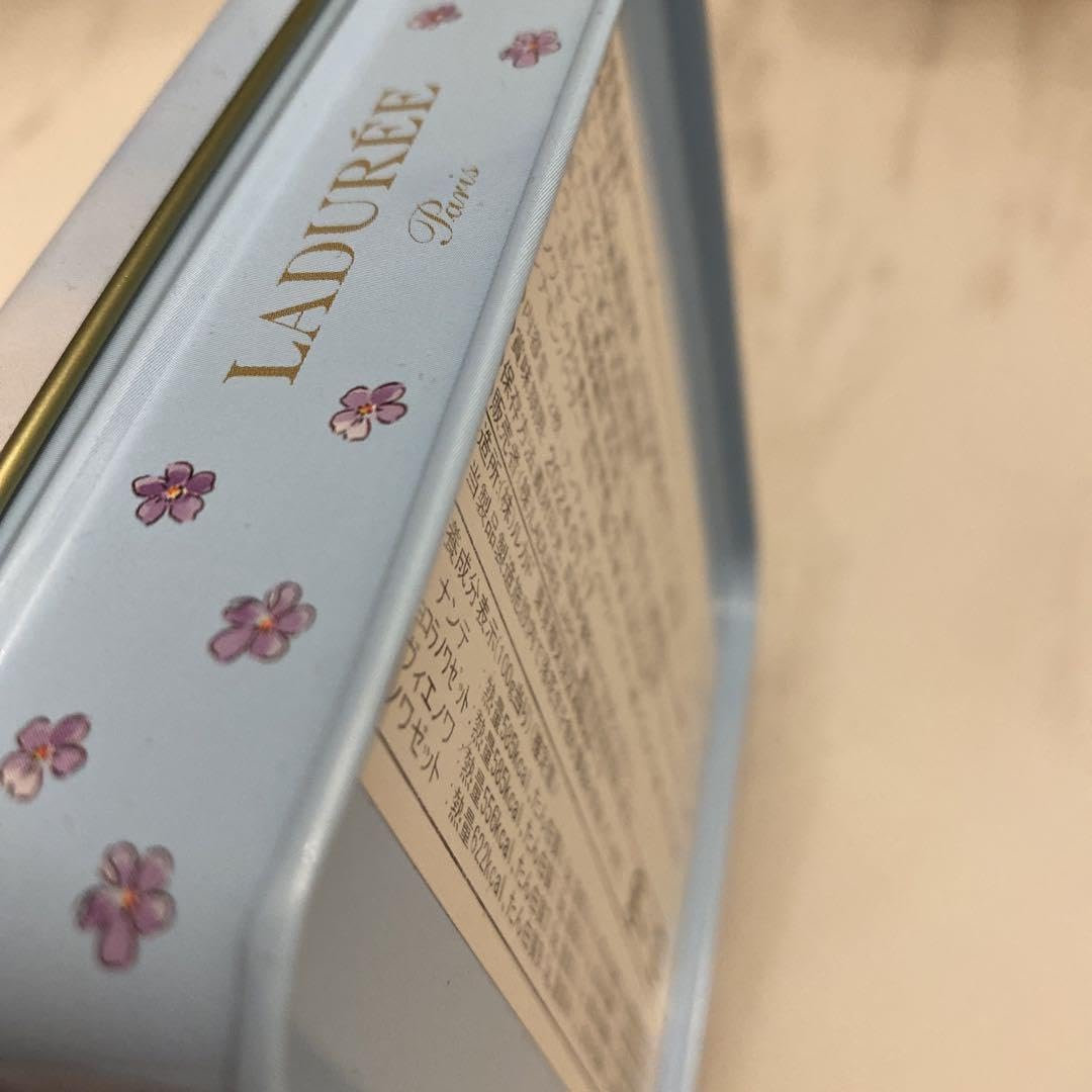 Amazon.co.jp: laduree ラデュレ クッキー缶 サブレ缶 空缶 空箱