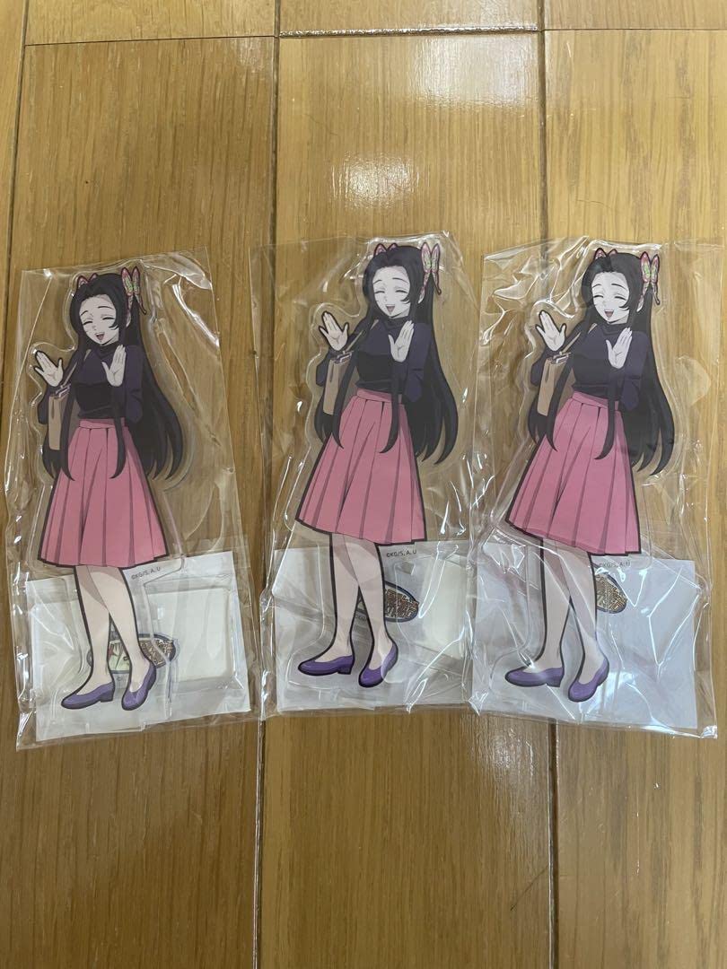 鬼滅の刃ufotableキメツ学園物アクスタ胡蝶しのぶ 胡蝶カナエ 栗花落カナヲ Amazon.co.jp: 鬼 滅 栗花落カナヲ 胡蝶カナエ キメツ学園 アクリル