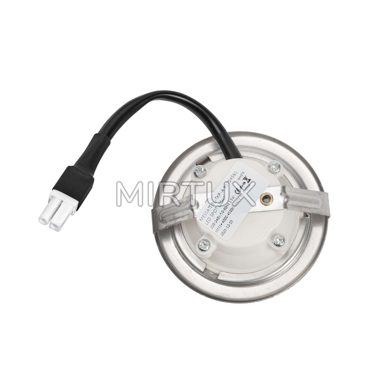 2x LED Leuchtmittel Für Dunstabzugshaube - Edelstahl Ersatzlampen 1,5W 6500K