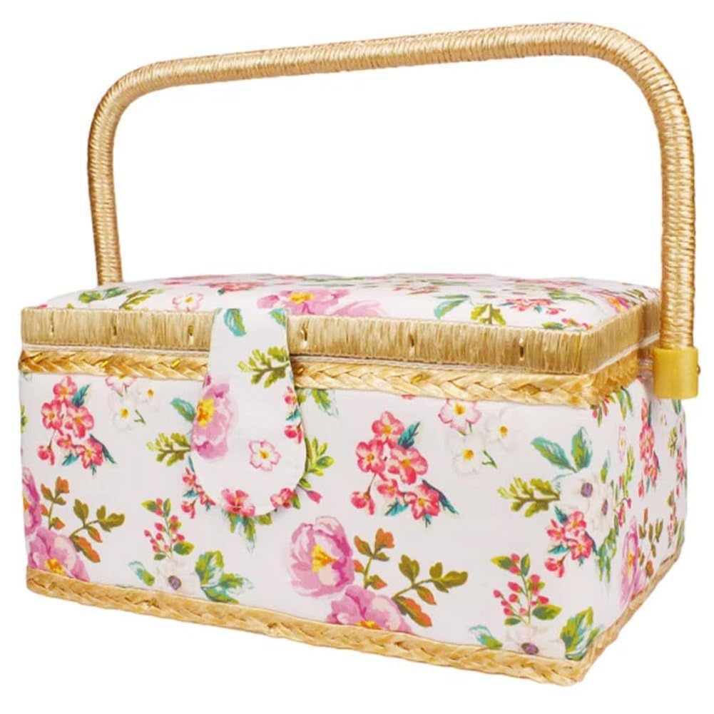 Panier à coudre compact pour organiser les aiguilles et stopper le désordre des fils