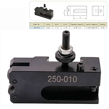 10Pcs OXA Wedge Type Quick Change Tool Post 250-000 Set Plus