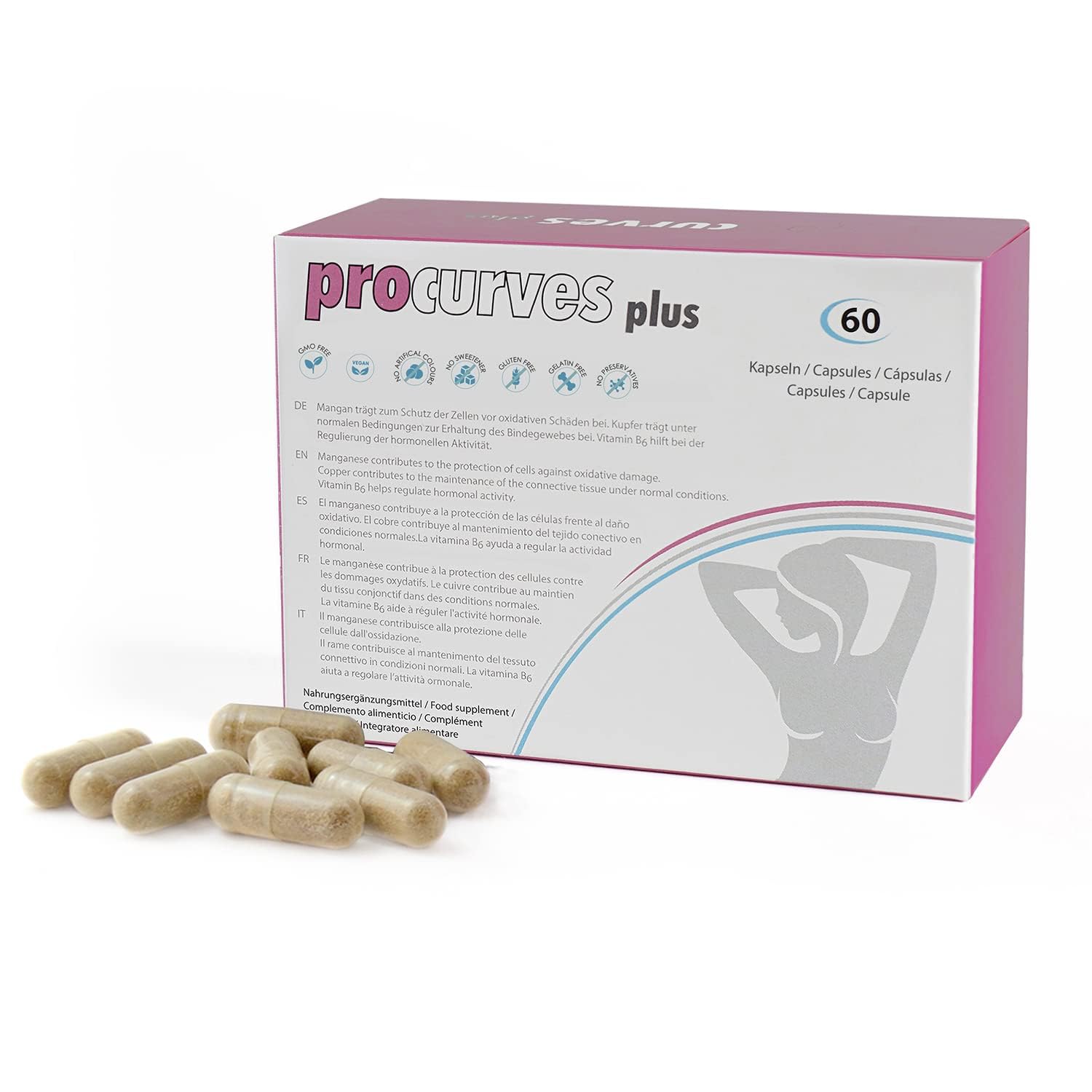 Capsules et Crème pour Augmenter les Seins