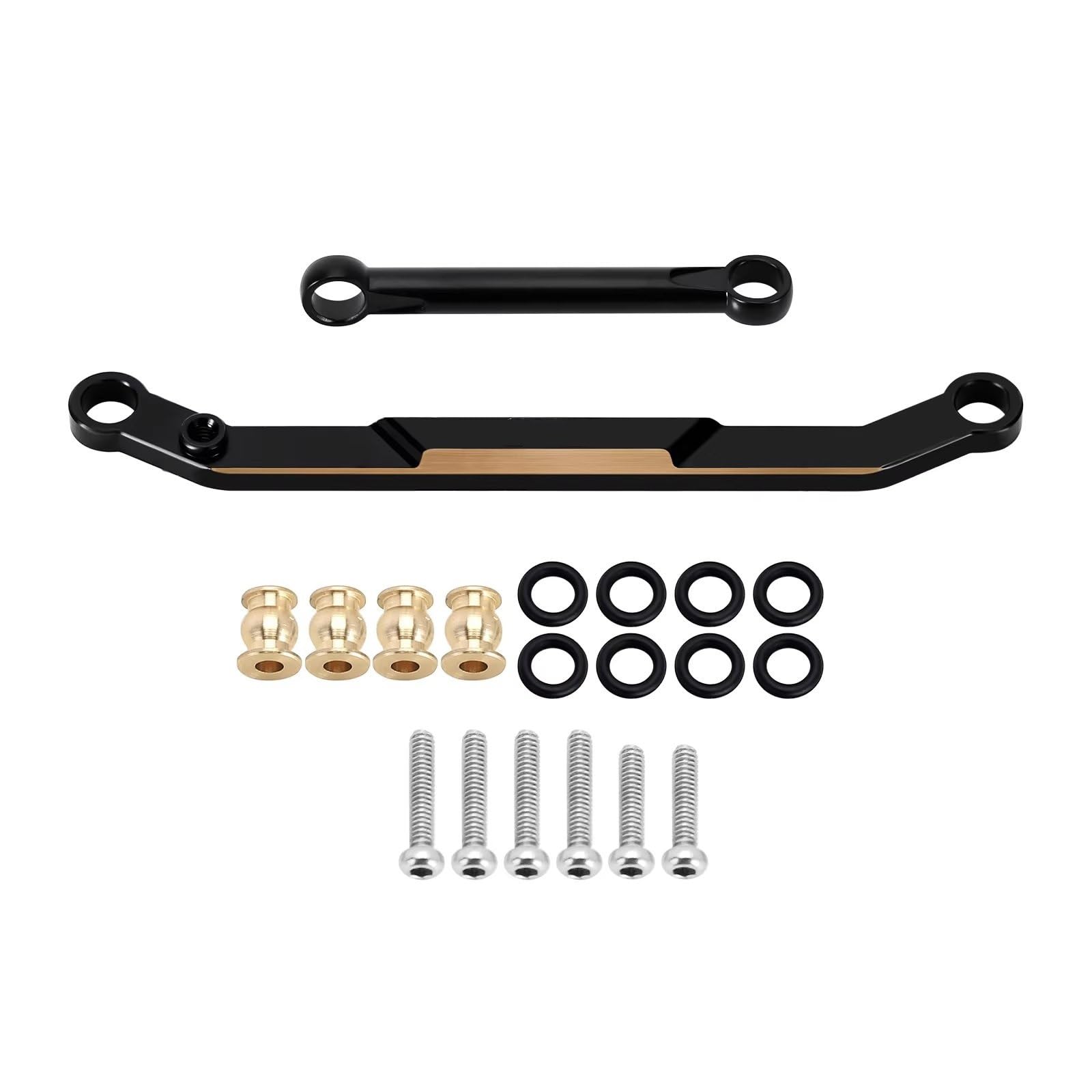 RC Car Accessories for WLtoys 12427 12428 12423 12429 FY01 FY02 FY03 Metal Upgraded Rear Axle Connecting Rod Fixing Device Remote Control Crawler Vehicle Parts(Blue)