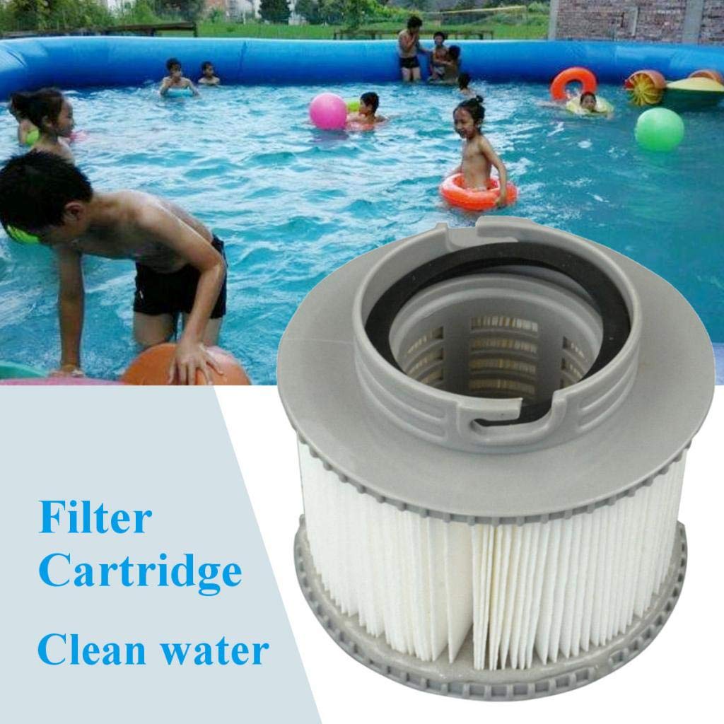 Filtro de 2/3/4x para Todos Los Modelos de Bañeras Y Piscinas, 4 piezas